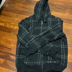 O’Neill open zip hoodie size M